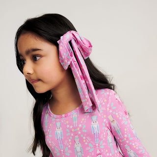 Bamboo Ruffled Twirl Dress - Nutcracker Suite