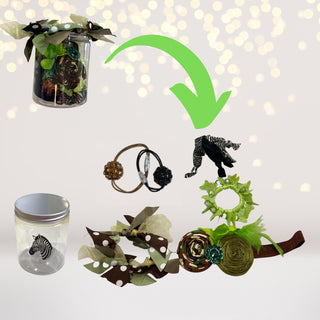 Safari Party Favors Jar Chicky Chicky Bling Bling