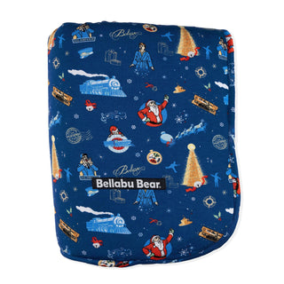 Bamboo Sherpa Blanket - The Polar Express Bellabu Bear Size: One Size