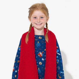 Bamboo Sherpa Blanket - The Polar Express Bellabu Bear Size: One Size