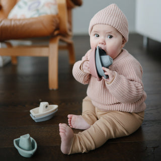 Bath Boats toys Mushie Color: Original