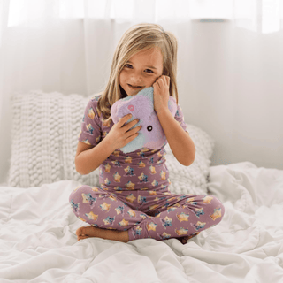 Bamboo Short Sleeve Pajama Set - Rainbow Stars