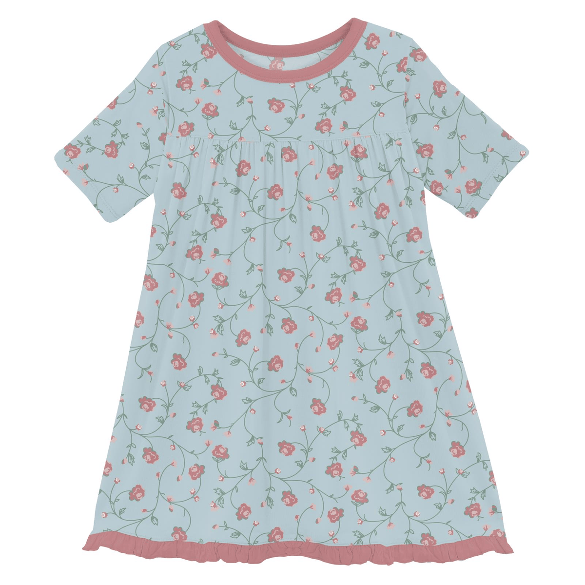 bamboo mini dress Bamboo Mini Sleep Dress Soft White / XL