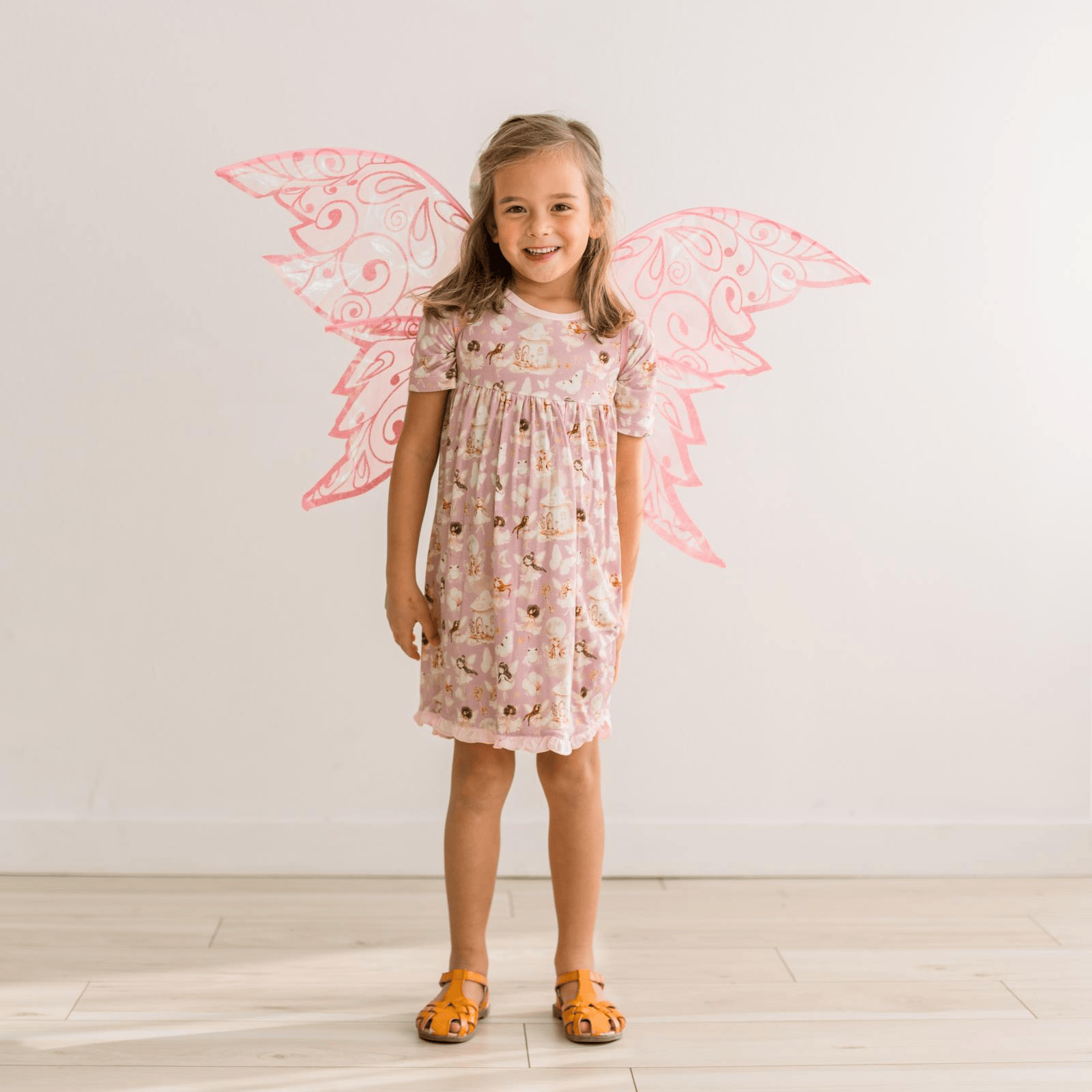 Bamboo Baby Swing Dress - Sweet Pea Fairy Party Bamboo Baby Swing Dress - Sweet Pea Fairy Party