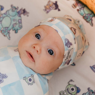 Single Knot Hat - Monsters, Inc. Medley Copper Pearl Size: 0-4 Months