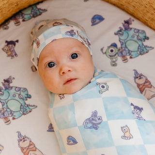 Single Knot Hat - Monsters, Inc. Medley Copper Pearl Size: 0-4 Months