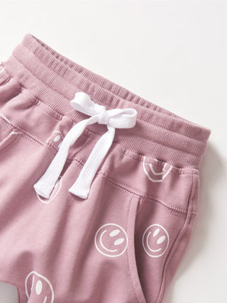 Kids Smiley Jogger - Dusty Purple Little Bipsy Size: 18-24 Months