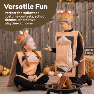 S'mores Marshmallow Costume - Kids Dress Up America