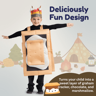 S'mores Marshmallow Costume - Kids Dress Up America