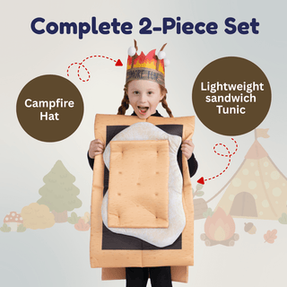 S'mores Marshmallow Costume - Kids Dress Up America