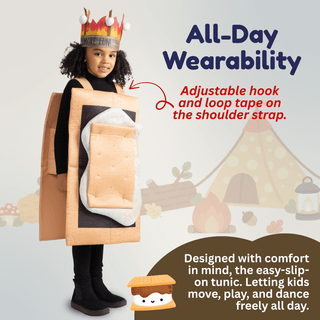 S'mores Marshmallow Costume - Kids Dress Up America