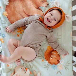 Enchanted Meadow Standard Size Crib Sheet Crib sheets Rookie Humans Size: US Standard crib size