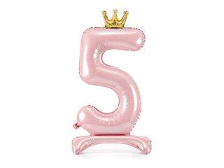 Standing Number Balloon Mylar Balloons Ellie's Party Supply Numbers: 5