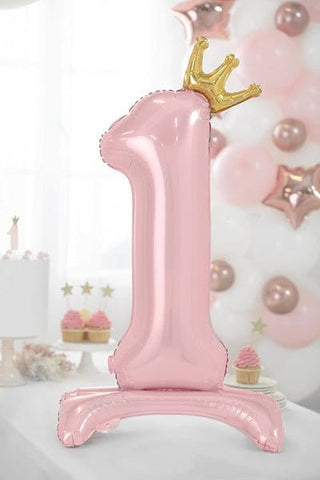 Standing Number Balloon Mylar Balloons Ellie's Party Supply Numbers: 1