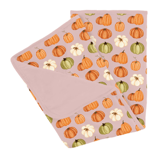 Bamboo Stroller Blanket - Baby Rose Pumpkin PatchKicKee PantsSize: One Size