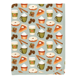 Bamboo Swaddling Blanket - Aloe Pumpkin SpiceKicKee PantsSize: One Size