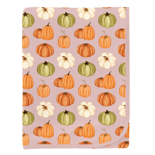 Bamboo Swaddling Blanket - Baby Rose Pumpkin PatchKicKee PantsSize: One Size