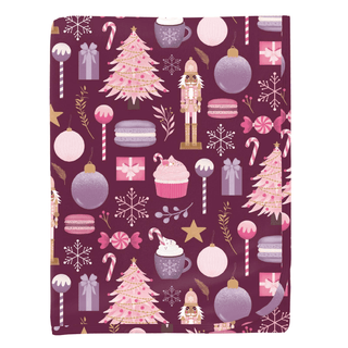 Bamboo Swaddling Blanket - Melody Sugar Plum KicKee Pants Size: One Size