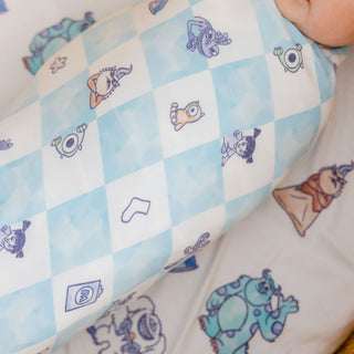 Knit Swaddling Blanket - Monsters, Inc. Medley Copper Pearl Size: One Size