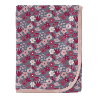 Bamboo Swaddling Blanket - Moonlight Picture Day Floral