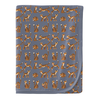 Bamboo Swaddling Blanket - Moonlight Tiger