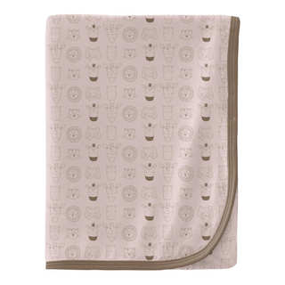 Bamboo Swaddling Blanket - Shrinking Violet Animals