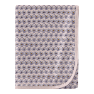 Bamboo Swaddling Blanket - Shrinking Violet Summer Flowers Swaddling Blankets KicKee Pants Size: One Size