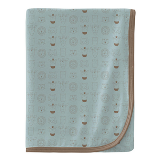 Bamboo Swaddling Blanket - Spring Sky Animals
