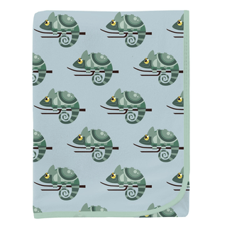 Bamboo Swaddling Blanket - Spring Sky Chameleon Swaddling Blankets KicKee Pants Size: One Size