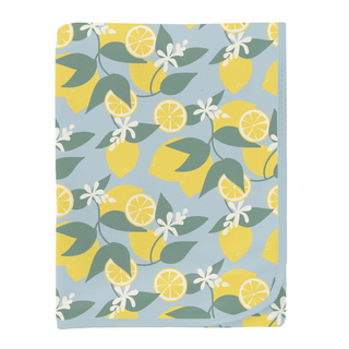 Bamboo Swaddling Blanket - Spring Sky Lemonade KicKee Pants Size: One Size
