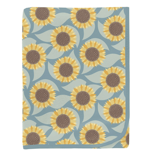 Bamboo Swaddling Blanket - Stormy Sea SunflowerKicKee PantsSize: One Size