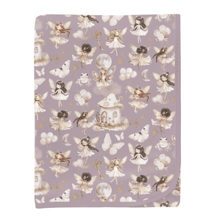 Bamboo Swaddling Blanket - Sweet Pea Fairy Party KicKee Pants Size: One Size