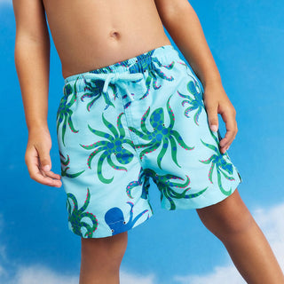 Swim Trunks - Oscar (Octopus) Posh Peanut Size: 6-12 Months