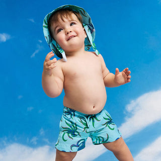 Swim Trunks - Oscar (Octopus) Posh Peanut Size: 6-12 Months