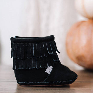 The Cozy Boot Baby & Toddler Boots Boot Little Love Bug Co. Color: Taupe Size: 2 (Weatherproof Soft Sole)
