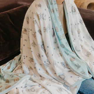 Three-Layer Jumbo Quilt Blanket - Star Wars Grogu