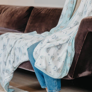 Three-Layer Jumbo Quilt Blanket - Star Wars Grogu