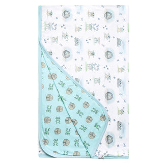 Three-Layer Jumbo Quilt Blanket - Star Wars Grogu