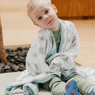 Three-Layer Quilt Blanket - Star Wars Grogu