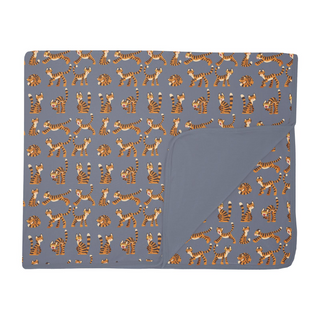 Bamboo Toddler Blanket - Moonlight Tiger