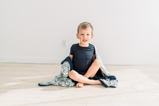 Bamboo Toddler Blanket - Natural Sports Gear KicKee Pants Size: One Size