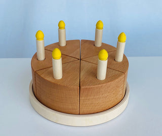 Toy Birthday Cake with Candles PoppyBabyCo Style: Chocolate cake