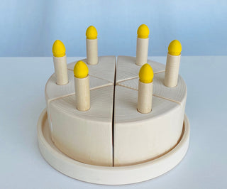 Toy Birthday Cake with Candles PoppyBabyCo Style: Chocolate cake