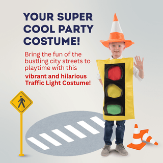 Traffic Light Costume - Kids Dress Up America