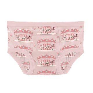 Bamboo Training Pants (Set of 2) - Baby Rose Fair Carousel & Aloe Fall FloralKicKee PantsSize: 2T-3T