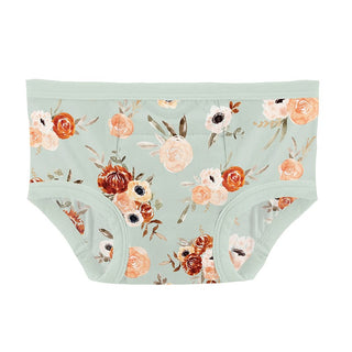 Bamboo Training Pants (Set of 2) - Baby Rose Fair Carousel & Aloe Fall FloralKicKee PantsSize: 2T-3T