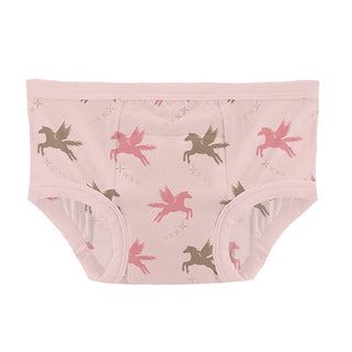 Bamboo Training Pants - Baby Rose PegasusKicKee PantsSize: 2T-3T