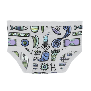 Bamboo Training Pants - Dove Surf Training Pants KicKee Pants Size: 2T-3T