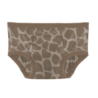 Bamboo Training Pants - Mushroom Giraffe Print