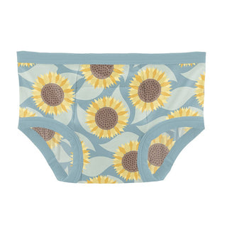 Bamboo Training Pants (Set of 2) - Spring Sky Feeding Ducks & Stormy Sea SunflowerKicKee PantsSize: 2T-3T